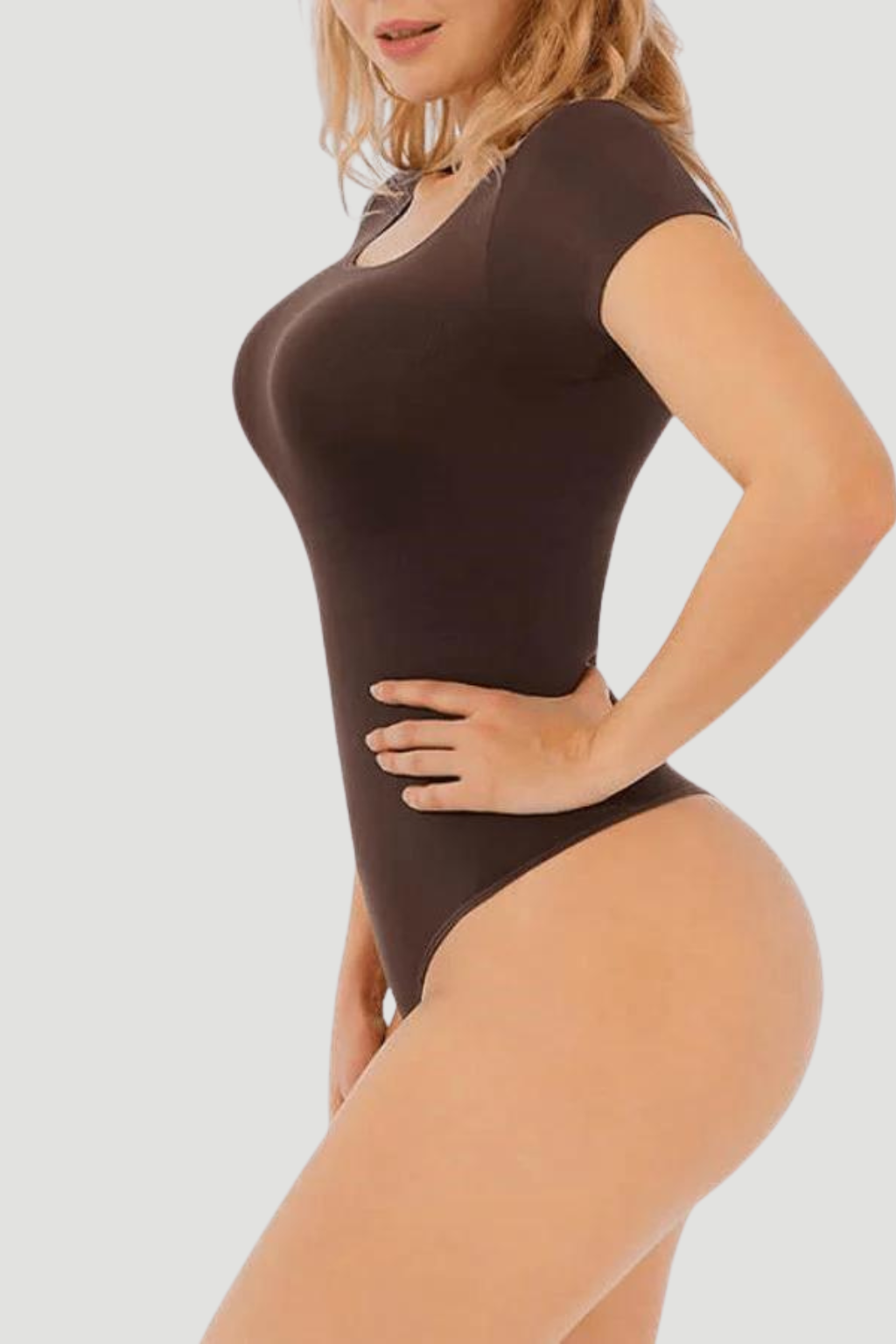 SeamlessFit Thong Bodysuit – Sexy, Breathable Shapewear