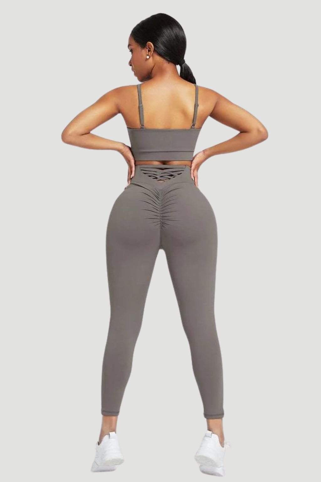 ActiveDry High Waist Sports Suit – Quick Dry & Moisture-Wicking