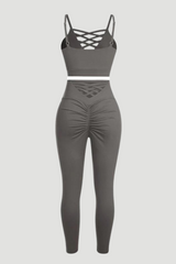 ActiveDry High Waist Sports Suit – Quick Dry & Moisture-Wicking