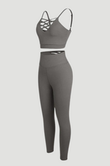 ActiveDry High Waist Sports Suit – Quick Dry & Moisture-Wicking