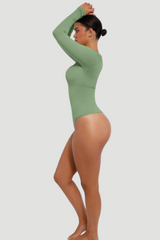 EcoSculpt Square Neck Bodysuit | Eco-Friendly Shapewear