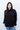 Plus Size Black Hoodie with Mask Neck | Comfy & Stylish Sweatshirt