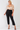 Plus Size Black Pegged Pants – High-Waisted Office Wear