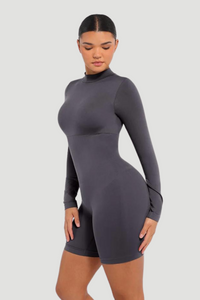 Bust Support Shaping Jumpsuit – Seamless Comfort & Fit