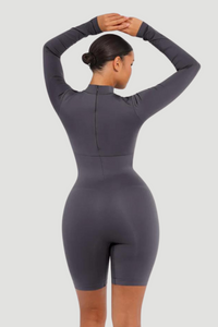 Bust Support Shaping Jumpsuit – Seamless Comfort & Fit