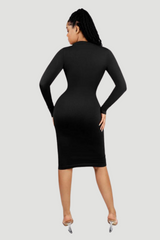 RetroFit Waist Shaping Shirt Dress – Seamless & Fashionable