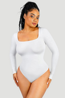 EcoSculpt Square Neck Bodysuit | Eco-Friendly Shapewear