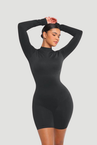 Bust Support Shaping Jumpsuit – Seamless Comfort & Fit