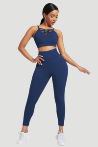 ActiveDry High Waist Sports Suit – Quick Dry & Moisture-Wicking