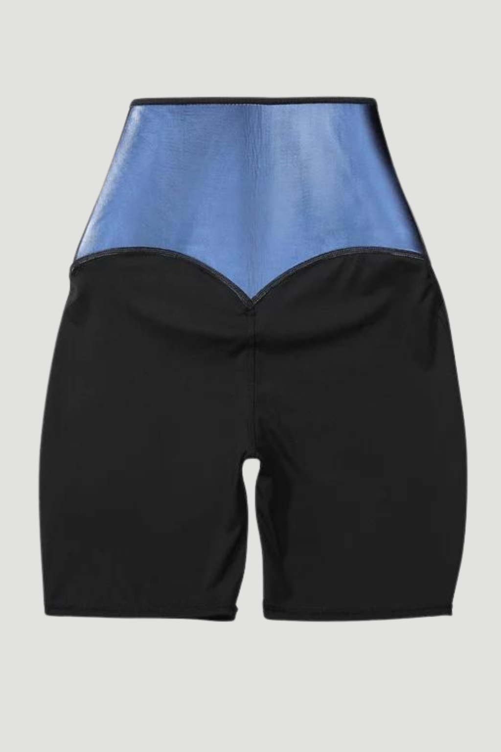 Blue Neoprene Waist Trainer Shorts – Adjustable, Hourglass Fit