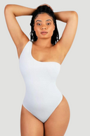 One-Shoulder Shaping Bodysuit – Waist Sculpting & Sexy Design