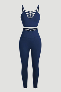 ActiveDry High Waist Sports Suit – Quick Dry & Moisture-Wicking