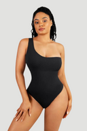 One-Shoulder Shaping Bodysuit – Waist Sculpting & Sexy Design