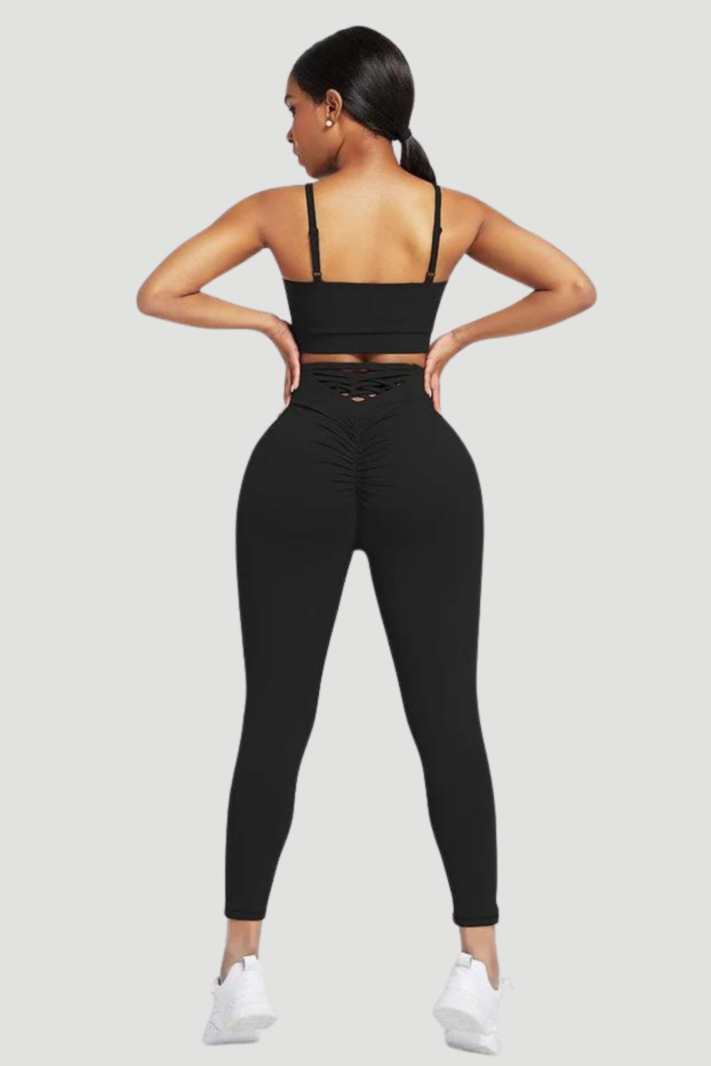 ActiveDry High Waist Sports Suit – Quick Dry & Moisture-Wicking