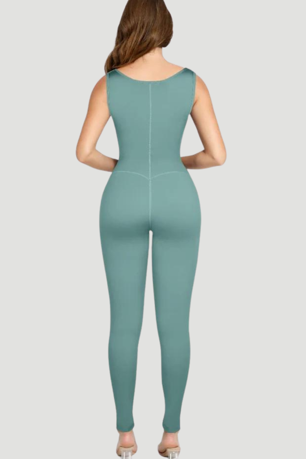 Zipper Sauna Sports Jumpsuit – Sweat-Boosting Design