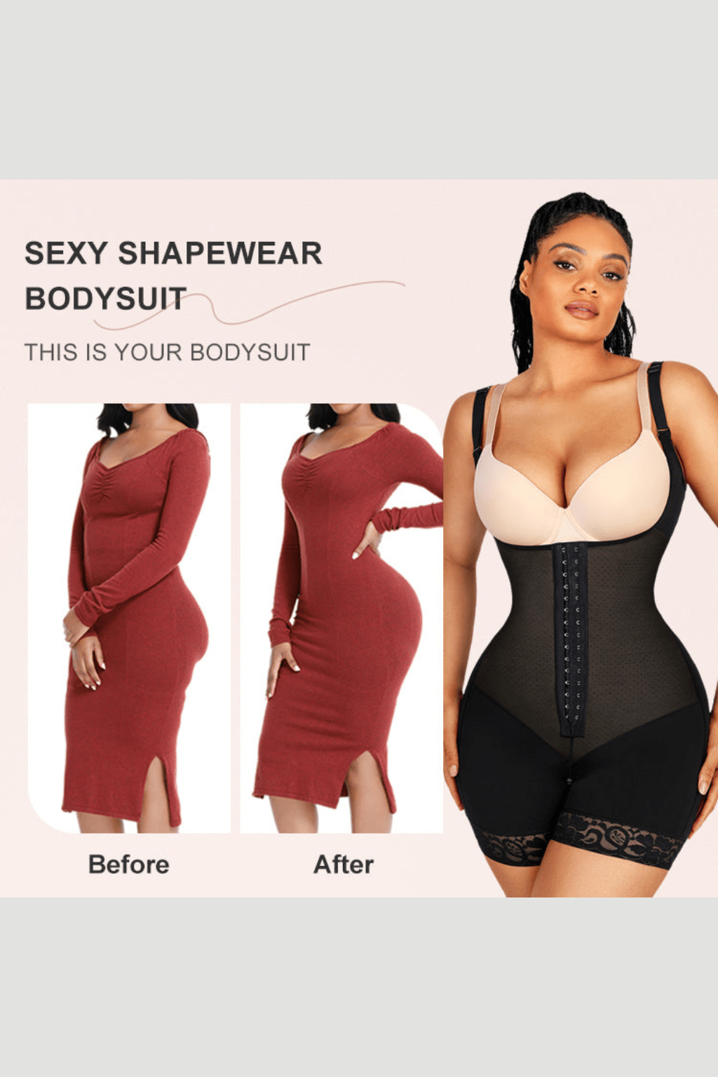 Firm Compression Latex Shapewear