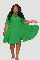 Plus Size GraceFit Polo Dress