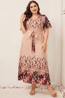 FloraVibe Holiday Dress